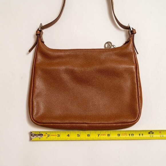 ~ FIRM PRICE ~ 
VINTAGE LONGCHAMP Camel Colored Leather Crossbody - Picture 6 of 16